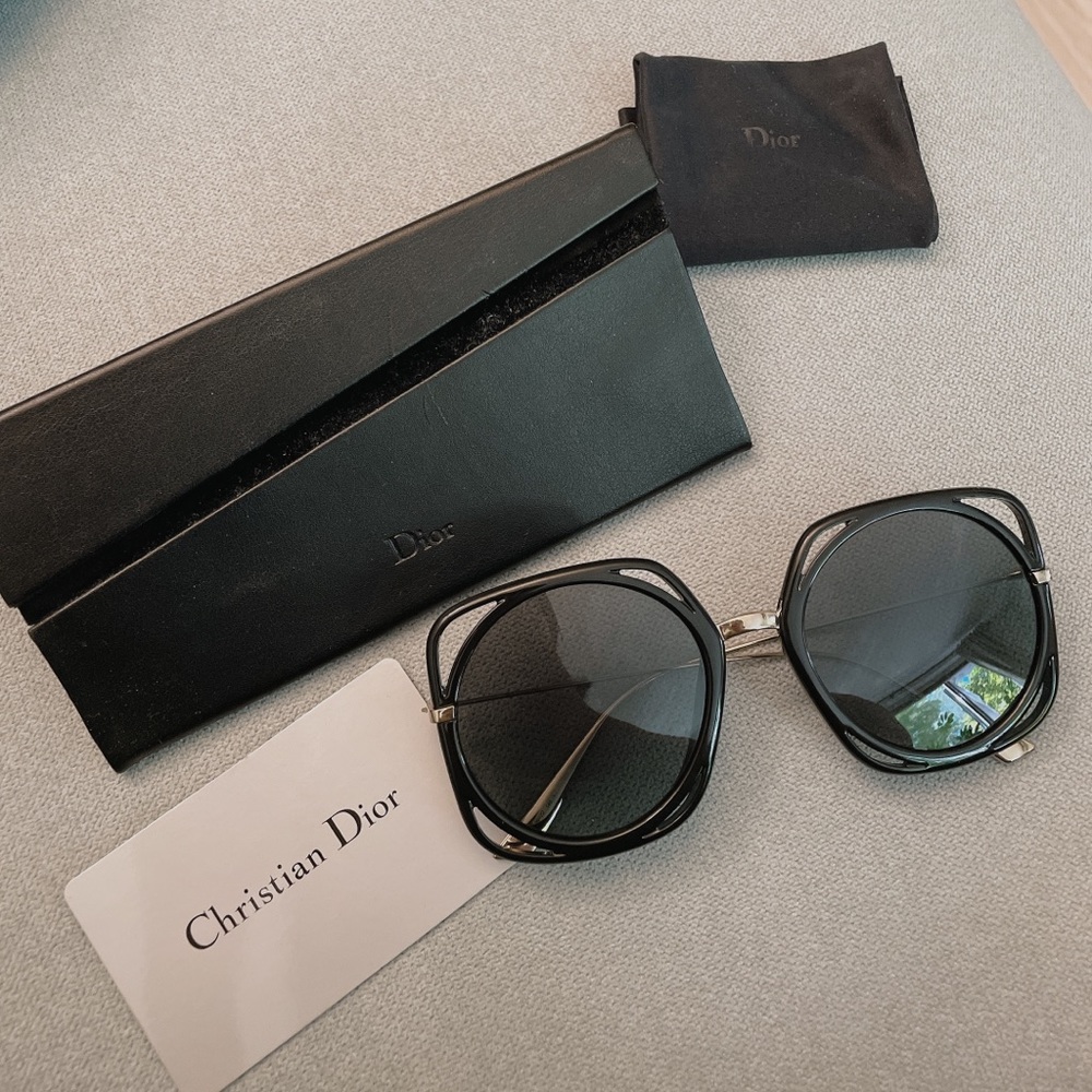 Dior oversized sunglasses